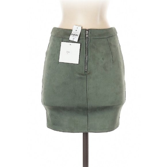 SEEK The Label Sage Green Mini Skirt size Small - Picture 3 of 8